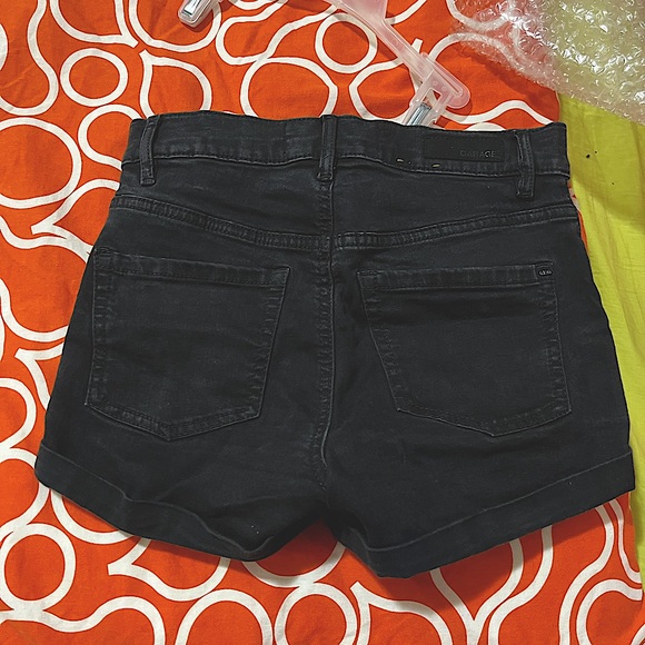 GARAGE Denim Jean Shorts - Picture 3 of 4